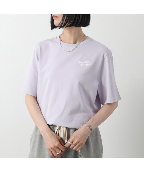 メゾンキツネ MAISON KITSUNE MAISON KITSUNE Tシャツ MW00126KJ0119 半袖 カットソー （White/Black/ホワイト） White/Black/ホワイト