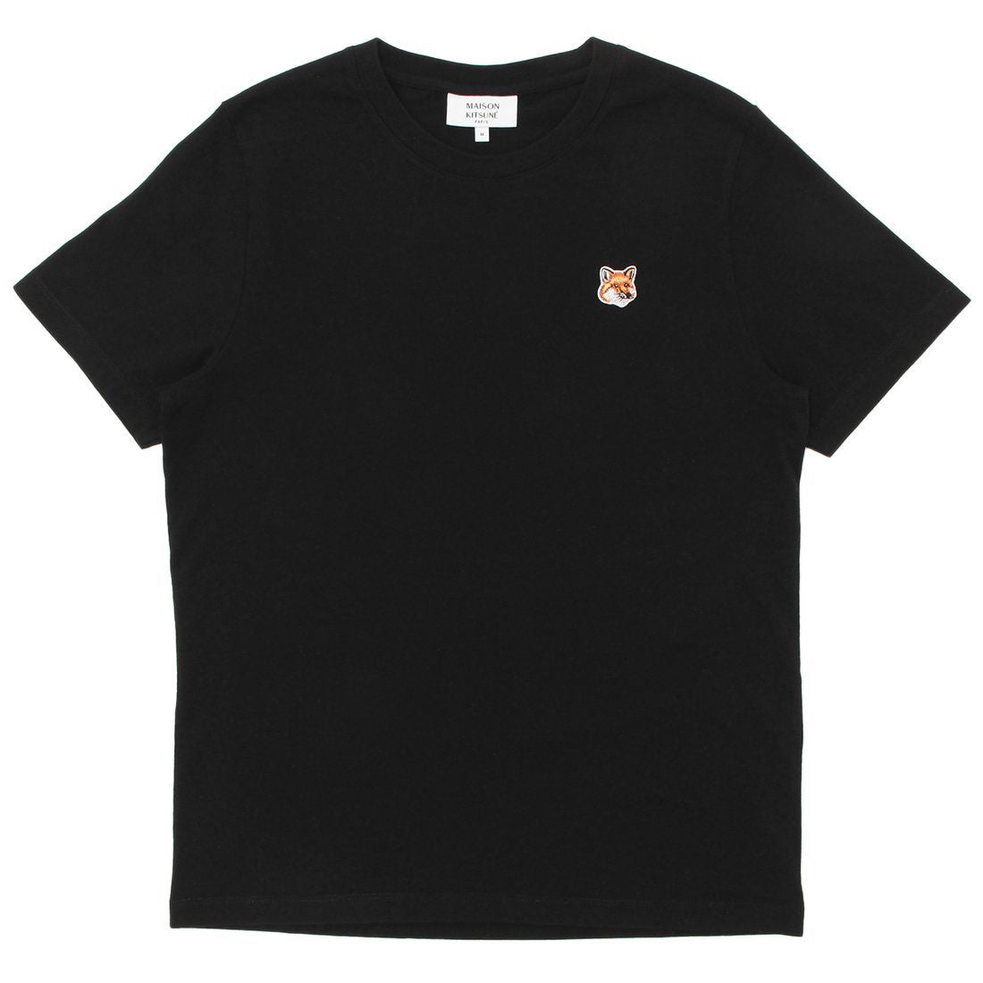 メゾンキツネ MAISON KITSUNE Tシャツ カットソー フォックスヘッド パッチ ブラック レディース MAISON KITSUNE LW00105KJ0008 P199 （BLACK） BLACK