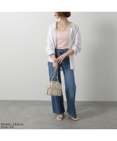 メゾンキツネ MAISON KITSUNE MAISON KITSUNE キャミソール OW00608 KA0027 （0140/ROSE-WATER/ピンク） 0140/ROSE-WATER/ピンク