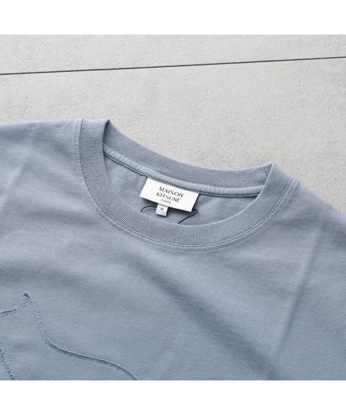 メゾンキツネ MAISON KITSUNE MAISON KITSUNE Tシャツ OM00121 KJ0118 半袖 カットソー （P205/PAPER/ベージュ） P205/PAPER/ベージュ