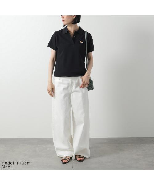 メゾンキツネ MAISON KITSUNE MAISON KITSUNE ポロシャツ OW00207KJ7010 半袖 （P100/WHITE） P100/WHITE