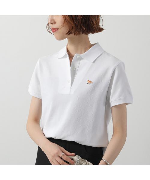 メゾンキツネ MAISON KITSUNE MAISON KITSUNE ポロシャツ OW00207KJ7010 半袖 （P100/WHITE） P100/WHITE