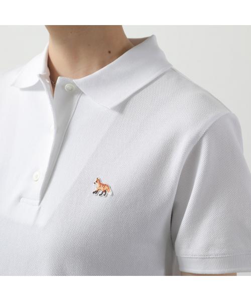メゾンキツネ MAISON KITSUNE MAISON KITSUNE ポロシャツ OW00207KJ7010 半袖 （P100/WHITE） P100/WHITE