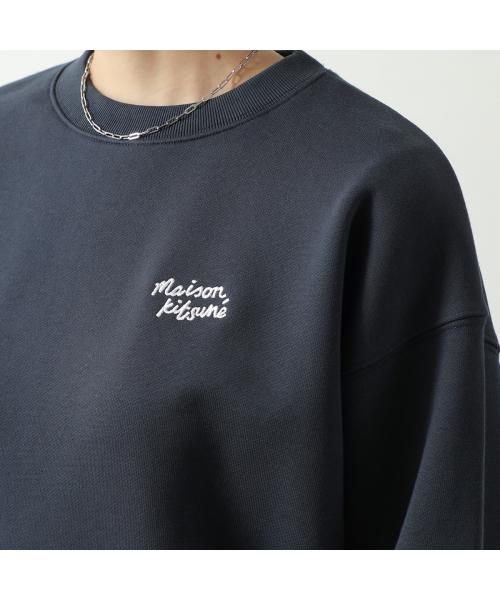 メゾンキツネ MAISON KITSUNE MAISON KITSUNE トレーナー PW00314KM0341 長袖 （0414/CLASSIC-NAVY-WHITE） 0414/CLASSIC-NAVY-WHITE