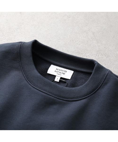 メゾンキツネ MAISON KITSUNE MAISON KITSUNE トレーナー PW00314KM0341 長袖 （0414/CLASSIC-NAVY-WHITE） 0414/CLASSIC-NAVY-WHITE