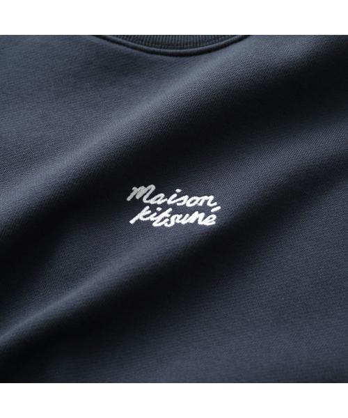 メゾンキツネ MAISON KITSUNE MAISON KITSUNE トレーナー PW00314KM0341 長袖 （0414/CLASSIC-NAVY-WHITE） 0414/CLASSIC-NAVY-WHITE