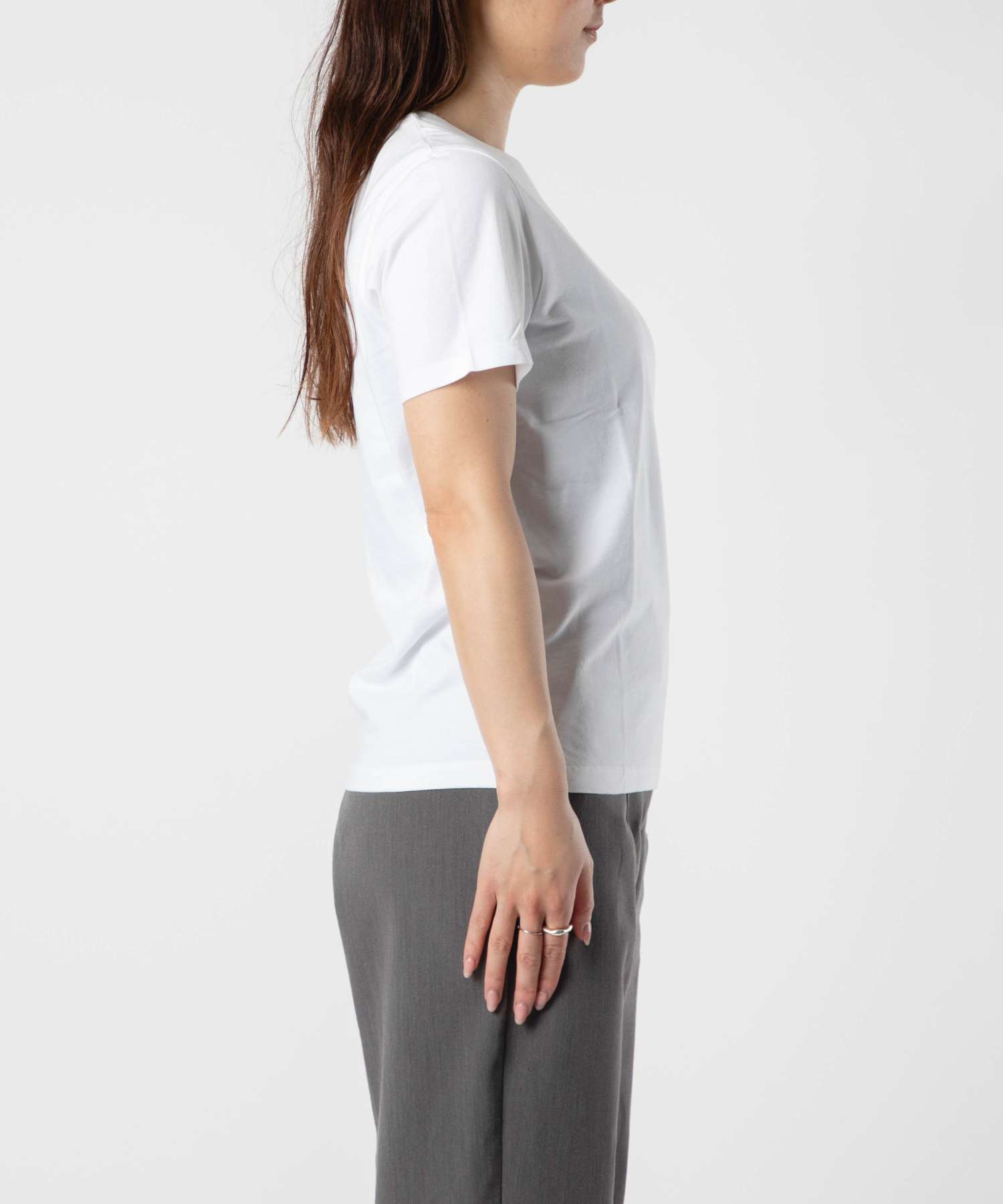 メゾンキツネ MAISON KITSUNE LW00105KJ0008 Tシャツ FOX HEAD PATCH REGULAR TEE SHIRT レディース トップス 半袖 クルーネック