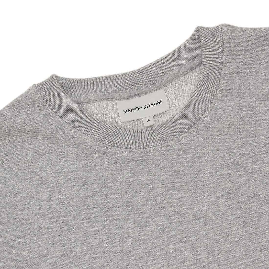 Maison Kitsuné Sweat Fox Head Patch Gray Ladies Maison Kitsuné LW00302 KM0001 H120