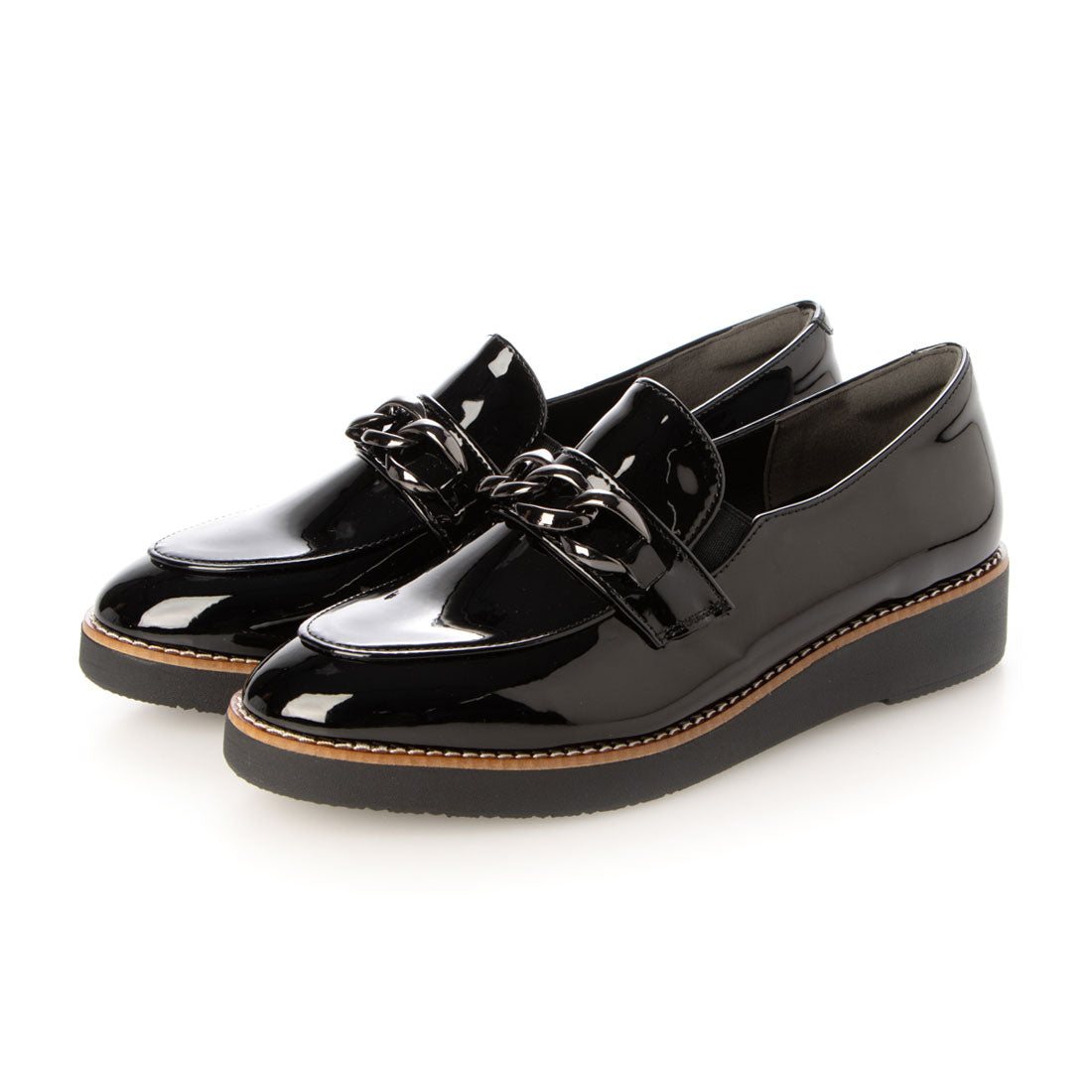 Maschietta Women's Loafers Thick Sole Side Gore 6933