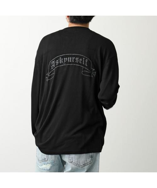 ASK YOURSELF ASKYURSELF ASKYURSELF Knit FOOTBALL KNIT JERSEY LS