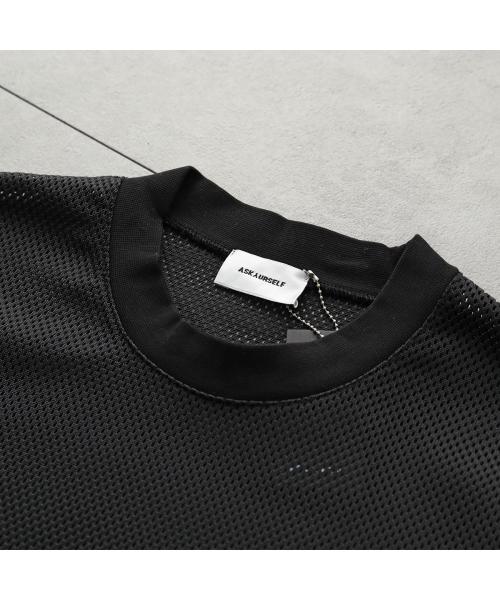 アスクユアセルフ ASKYURSELF ASKYURSELF 半袖 Tシャツ ON FIELD MESH JERSEY （BLACK/ブラック） BLACK/ブラック
