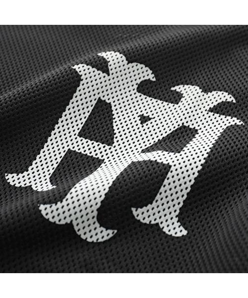 アスクユアセルフ ASKYURSELF ASKYURSELF 半袖 Tシャツ ON FIELD MESH JERSEY （BLACK/ブラック） BLACK/ブラック