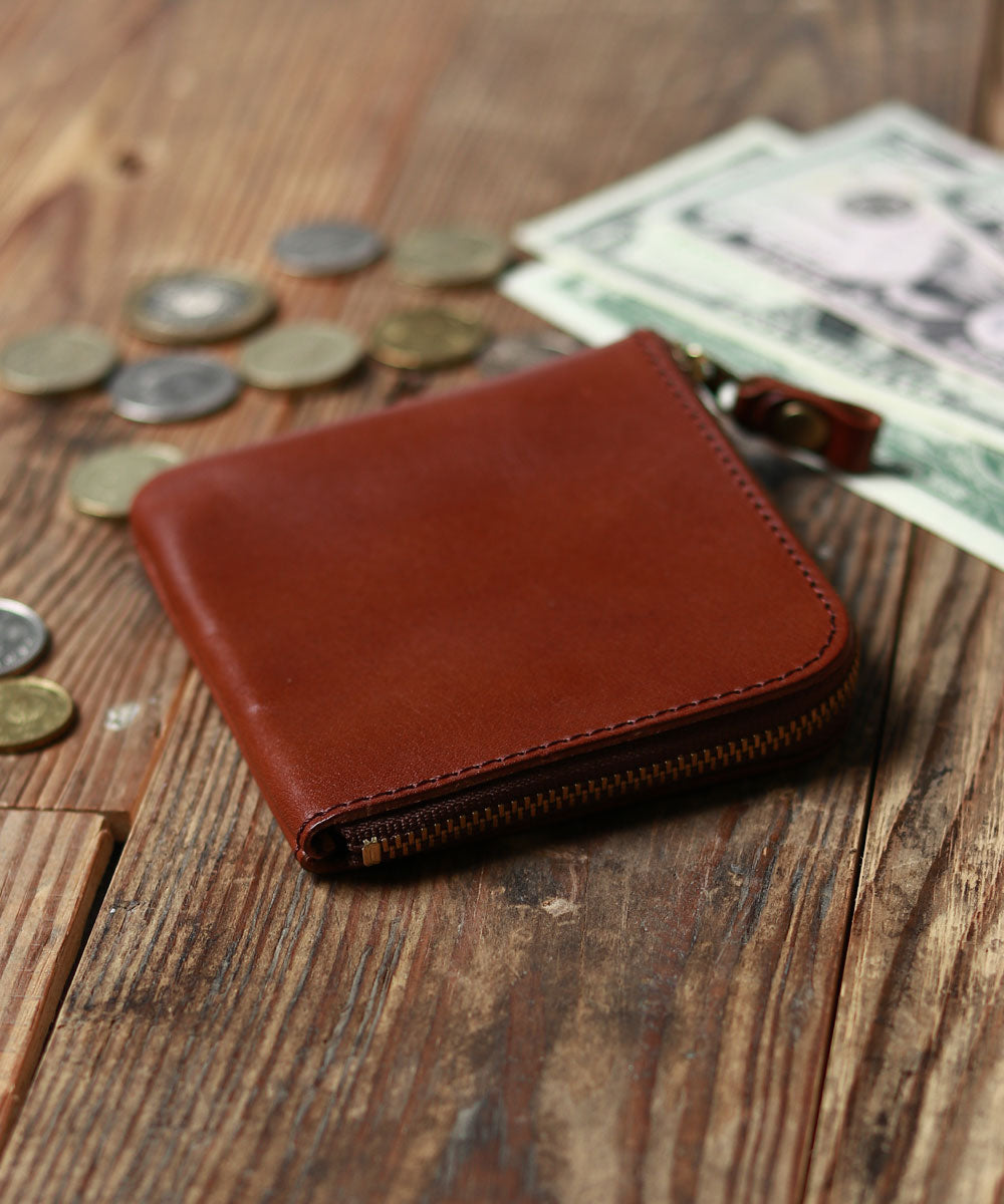 革財布 楽天市場】ミニ財布 ラウンドファスナー コンパクト レディース 日本製