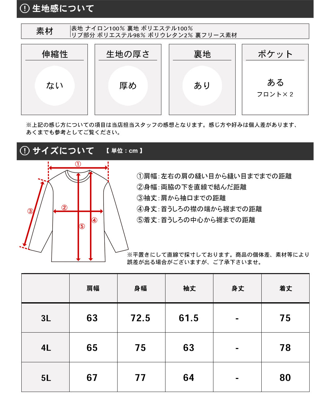 マルカワ MARUKAWA 別注 【MRU】エムアールユー 大きいサイズ 3L 4L 5L 撥水 裏フリース タスランジャケット ブルゾン カジュアル