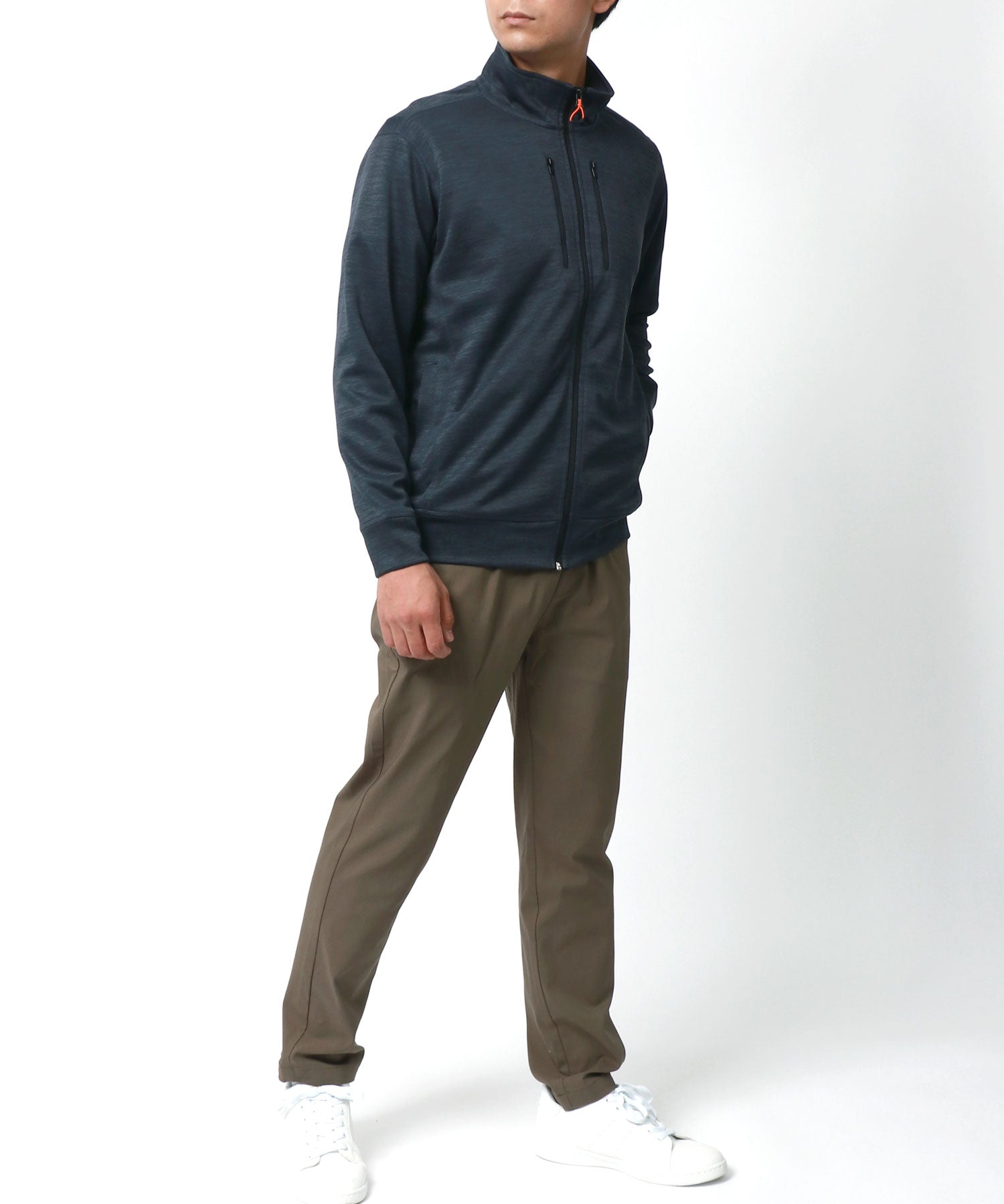 Marukawa MARUKAWA Large Size 【TULTEX】 Turtlex Stand Full Zip Jacket Jersey Track Jacket Moisture Wicking UV Cut Training Walking