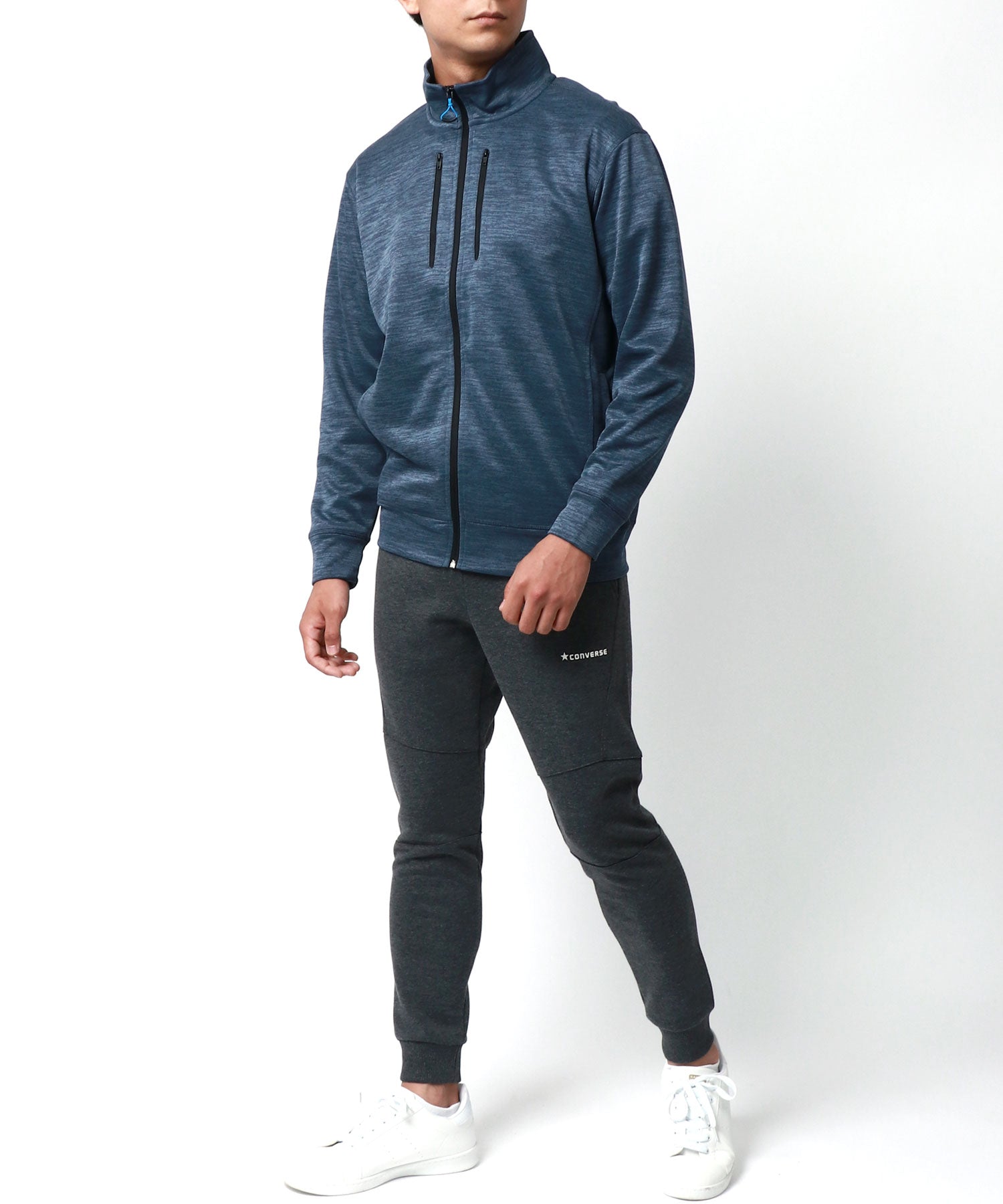 Marukawa MARUKAWA Large Size 【TULTEX】 Turtlex Stand Full Zip Jacket Jersey Track Jacket Moisture Wicking UV Cut Training Walking