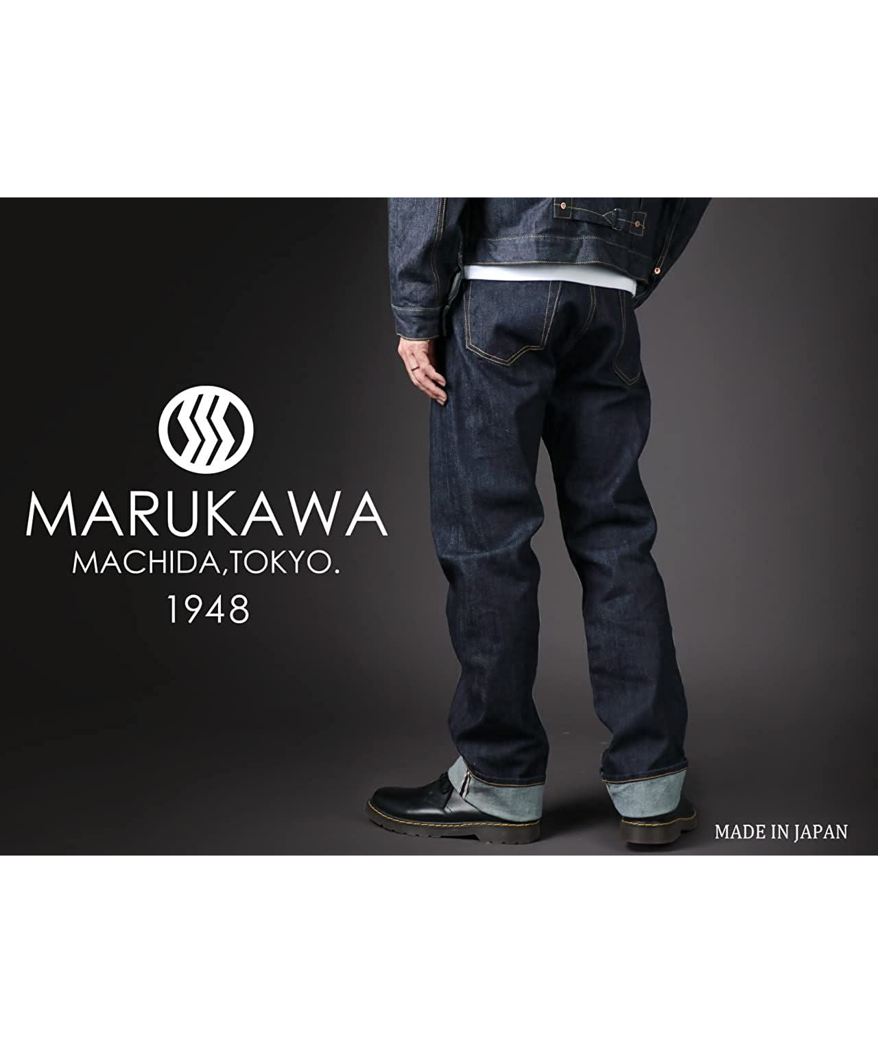 マルカワ MARUKAWA FIRST MODEL LOT.001 DENIMPANTS 日本製 （ワンウォッシュ） ワンウォッシュ