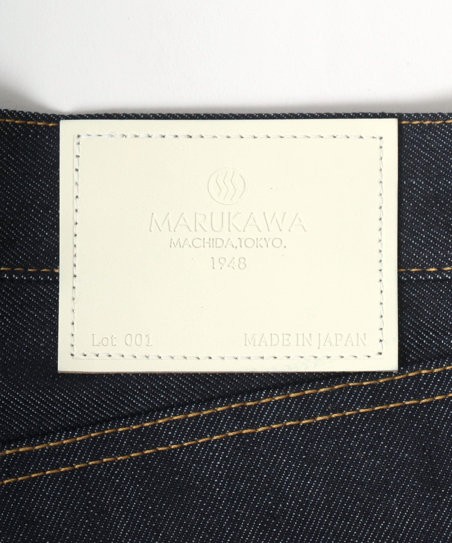 マルカワ MARUKAWA FIRST MODEL LOT.001 DENIMPANTS 日本製 （ワンウォッシュ） ワンウォッシュ