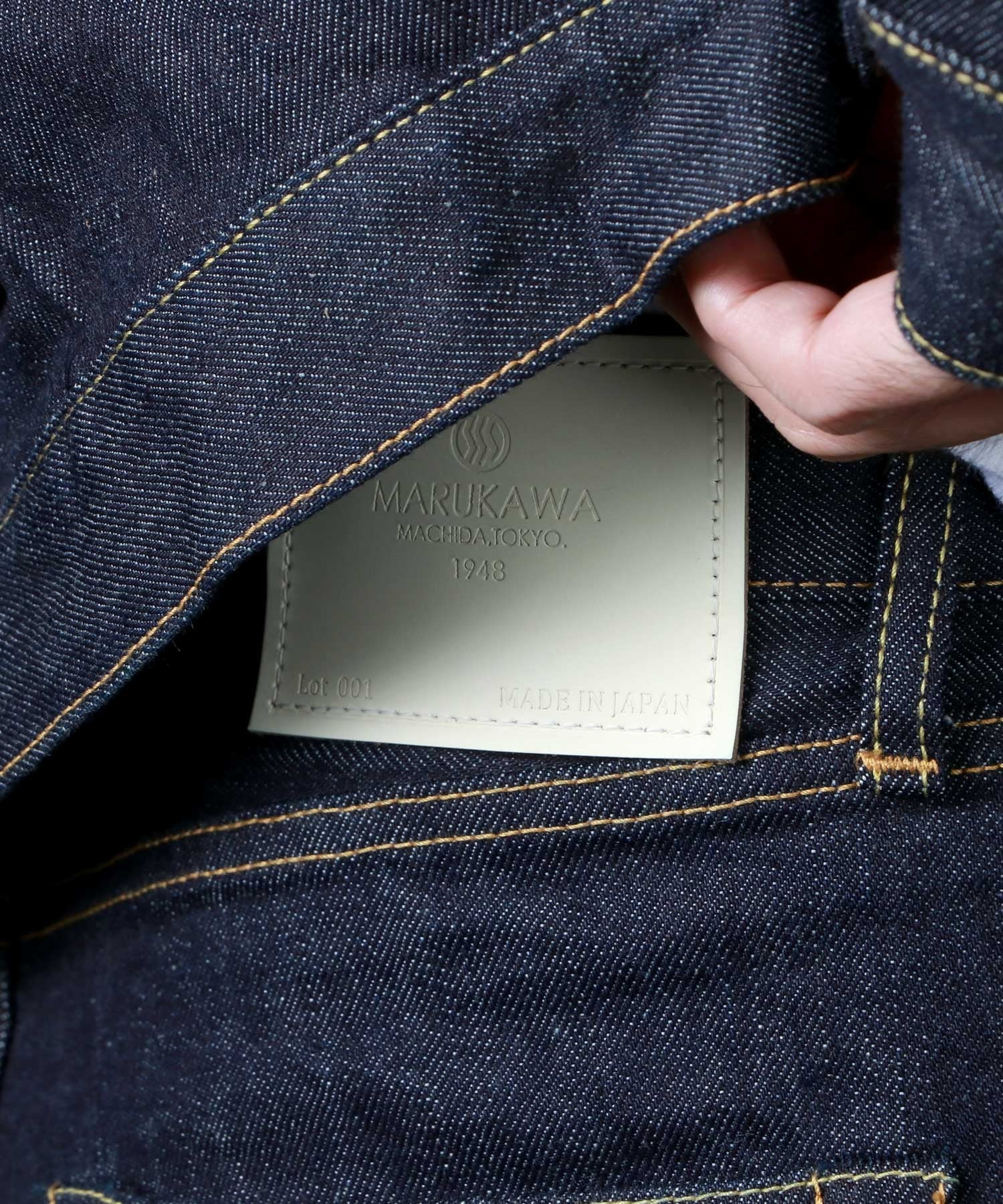 マルカワ MARUKAWA FIRST MODEL LOT.001 DENIMPANTS 日本製 （ワンウォッシュ） ワンウォッシュ