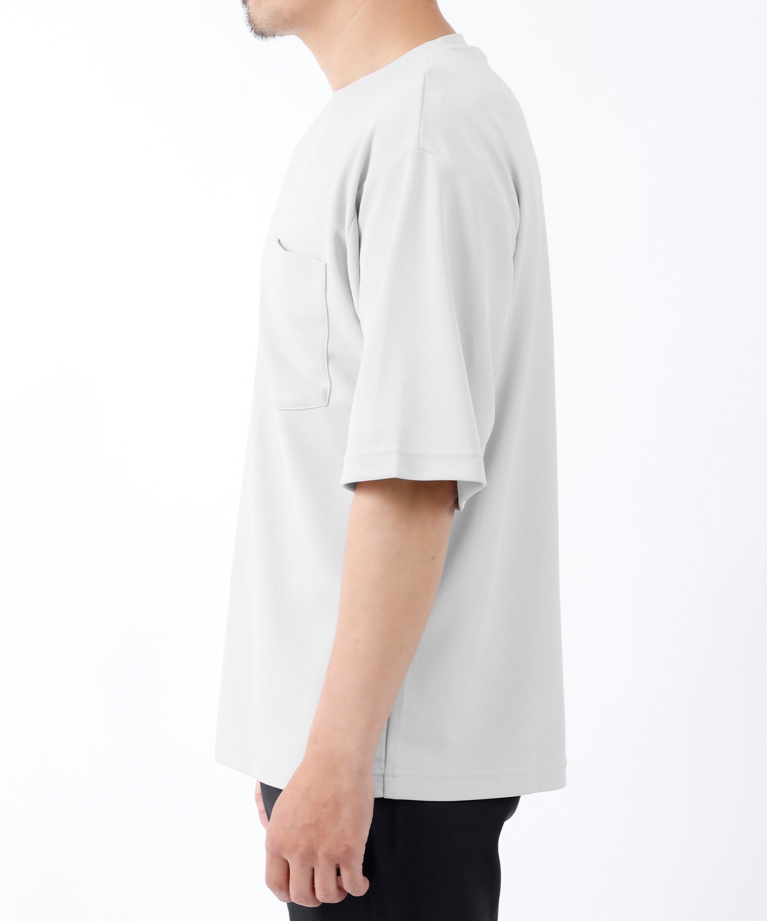 マルカワ MARUKAWA 【KAITEKI + /カイテキプラス】接触冷感 フレッシュテック ポケット付きオーバーサイズTシャツ メンズ トップス （ブラック） ブラック