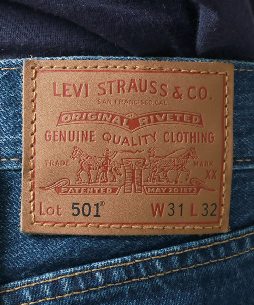 マルカワ MARUKAWA 【Levi's/リーバイス】501 レギュラーストレート ボタンフライ ライトヴィンテージ / 00501ー1487 メンズ デニムパンツ ジーンズ ジーパン