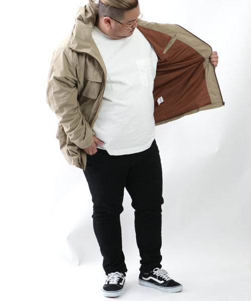 Marukawa MARUKAWA 【LOGOS park】 Logos Park Large Size 2L 3L 4L 5L Mesh Lined Mountain Parka Lightweight Water Repellent Spring Men's Casual Blouson