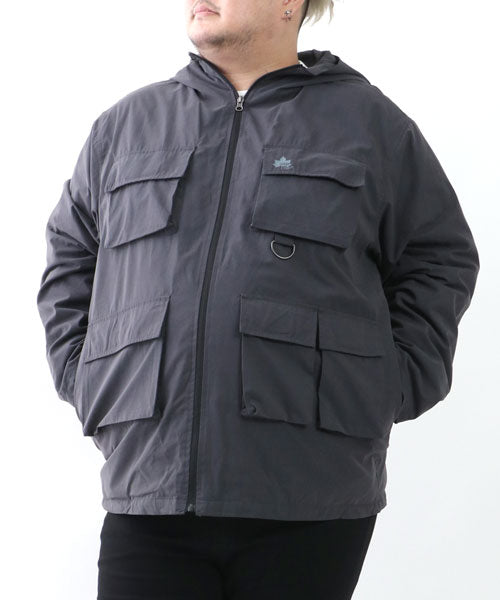Marukawa MARUKAWA 【LOGOS park】 Logos Park Large Size 2L 3L 4L 5L Mesh Lined Mountain Parka Lightweight Water Repellent Spring Men's Casual Blouson