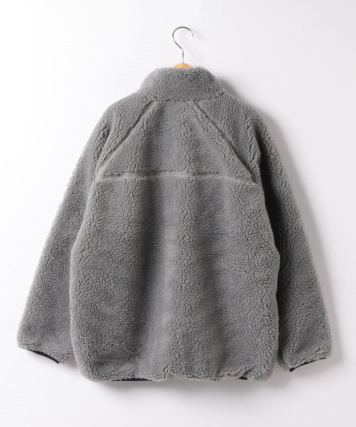 Marukawa MARUKAWA 【EDWIN F.L.E】 Edwin FREE Reversible Boa Jacket/ES8083 Fluffy Boa Blouson 2WAY Outer Casual