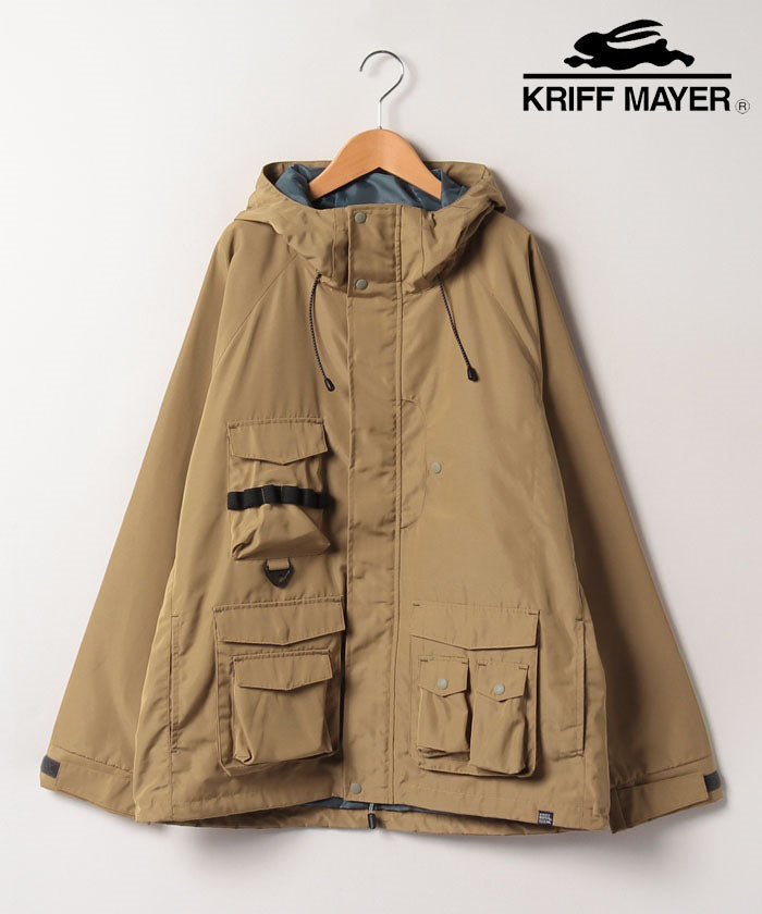 マルカワ MARUKAWA 【KRIFF MAYER/クリフメイヤー】多ポケット マウンテンパーカー /マウンテンジャケット アウトドアジャケット 春 アウター メンズ レディース （ベージュ） ベージュ