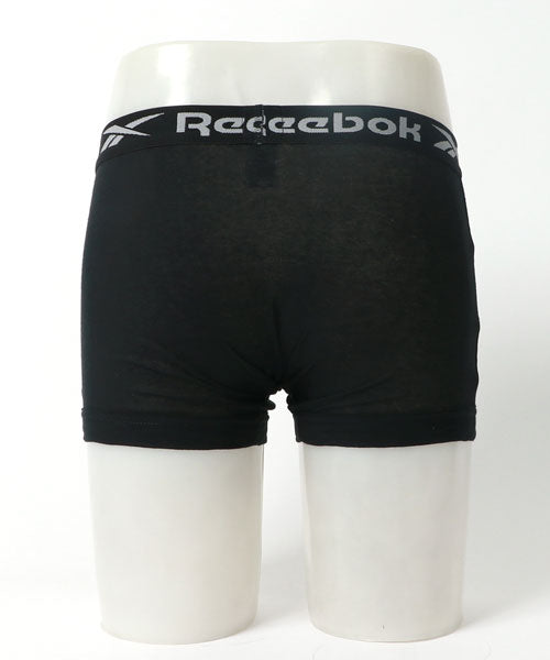 マルカワ MARUKAWA 【Reebok】リーボック ボクサーパンツ 3枚セット [3L 4L 5L 6L]/大きいサイズ メンズ 下着 アンダーウェア 3枚組  前開き ストレッチ【返品不可商品】