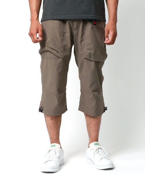 マルカワ MARUKAWA 【OUTDOOR】アウトドア 七分丈クライミングパンツ 撥水加工 UVカット ストレッチ/ メンズ ショートパンツ ひざ下 七分丈 ハーフパンツ リラックス