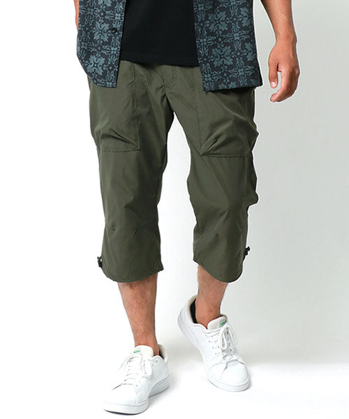 マルカワ MARUKAWA 【OUTDOOR】アウトドア 七分丈クライミングパンツ 撥水加工 UVカット ストレッチ/ メンズ ショートパンツ ひざ下 七分丈 ハーフパンツ リラックス