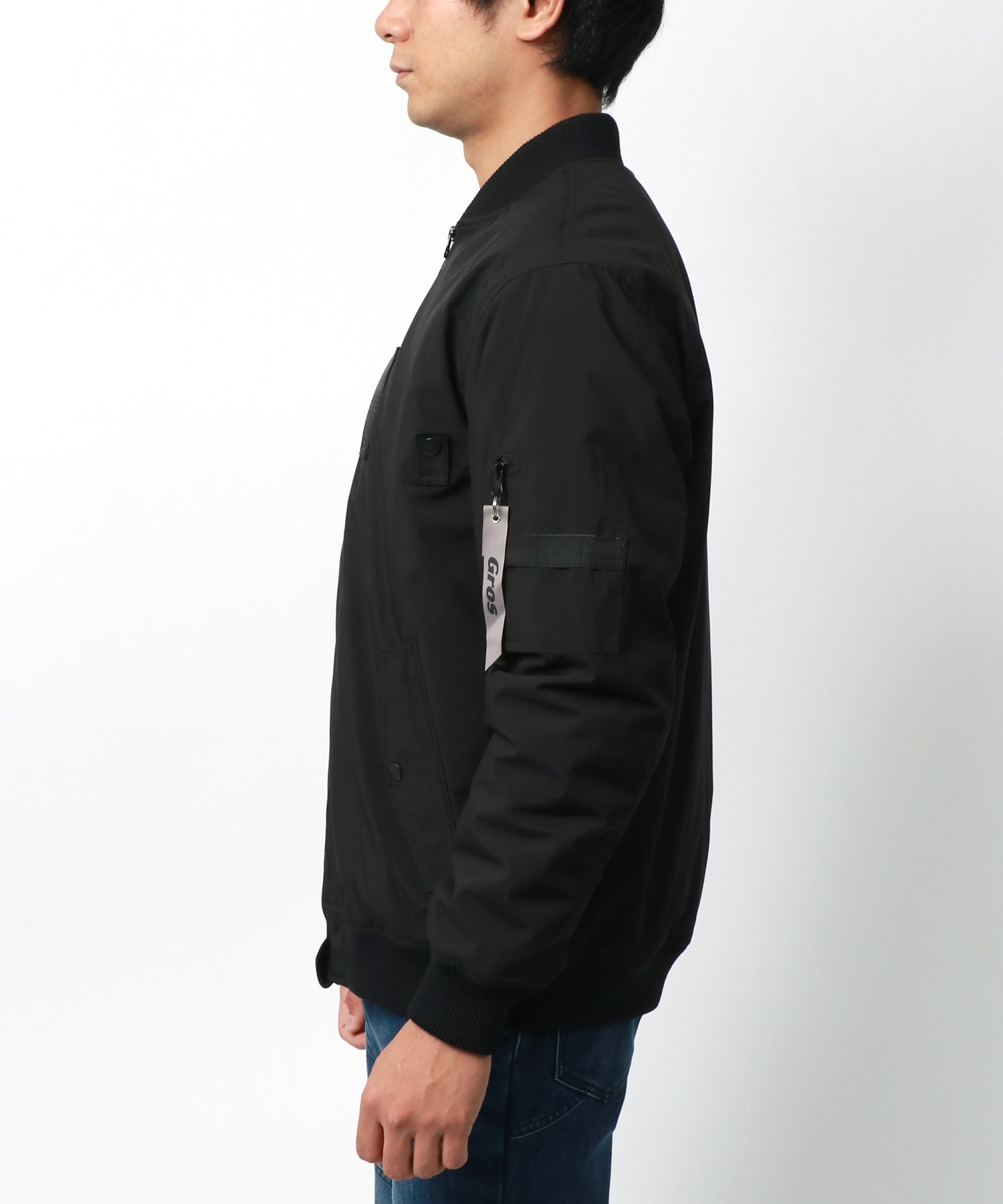Marukawa MARUKAWA Special Order 【Gros】 Windproof Water-Repellent Light Padding MA-1 Jacket Blouson Riding Bike Jacket