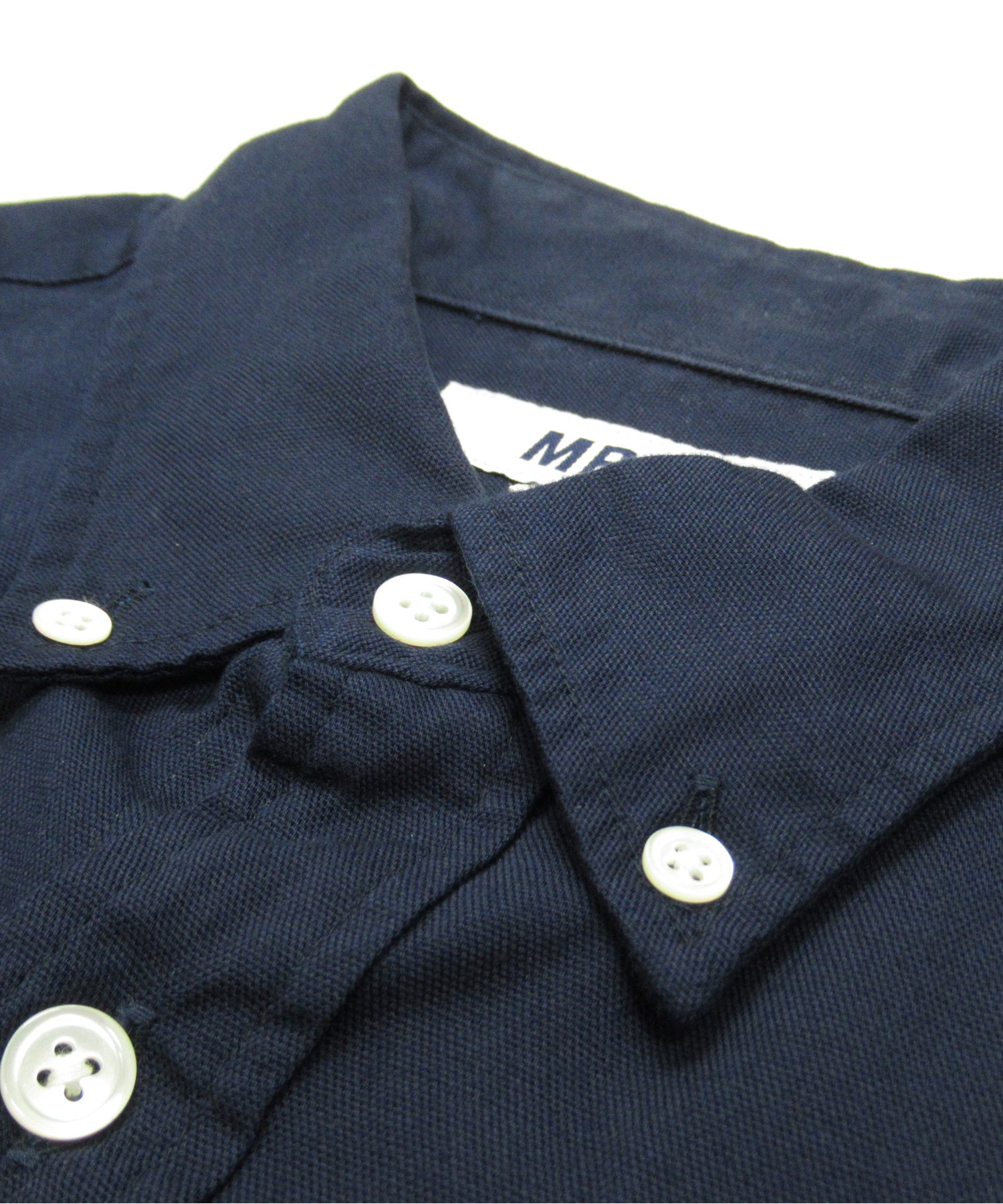 マルカワ MARUKAWA 別注 【MRU/エムアールユー】made in JAPAN 国産 綿 オックスフォード ボタンダウンシャツ カジュアル シャツ シンプル 定番 インナー  （ライトブルー） ライトブルー