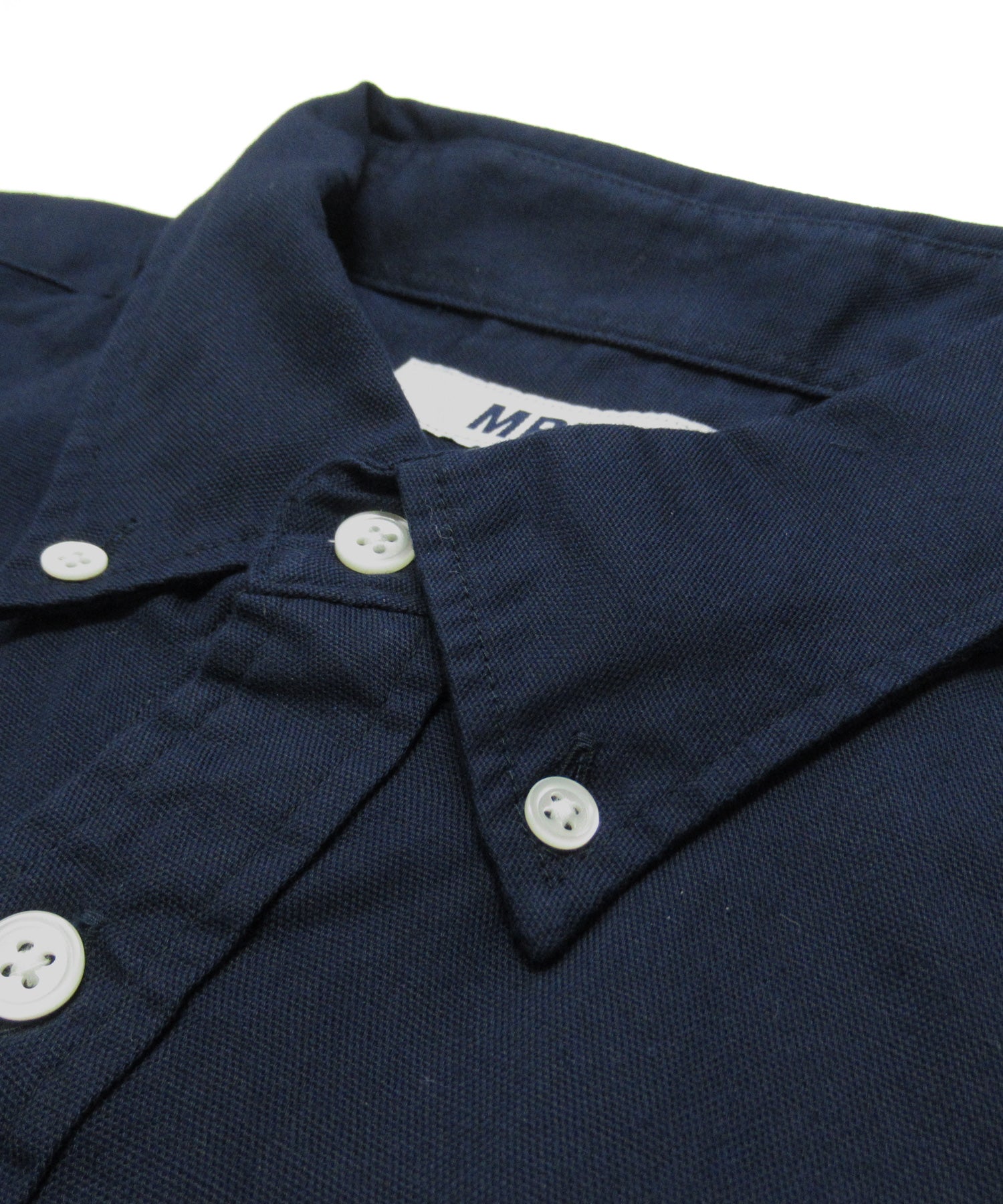 マルカワ MARUKAWA 別注 【MRU/エムアールユー】made in JAPAN 国産 綿 オックスフォード ボタンダウンシャツ カジュアル シャツ シンプル 定番 インナー  （ライトブルー） ライトブルー