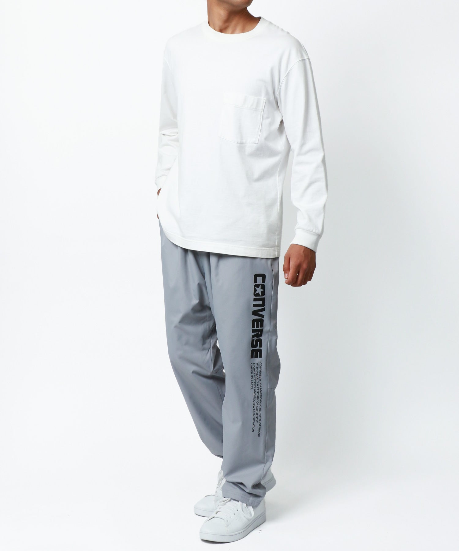 マルカワ MARUKAWA 【CONVERSE】コンバース あったかい 防寒パンツ  起毛スウェットジョガーパンツ / メンズ スウェットパンツ ボトムス 暖パン