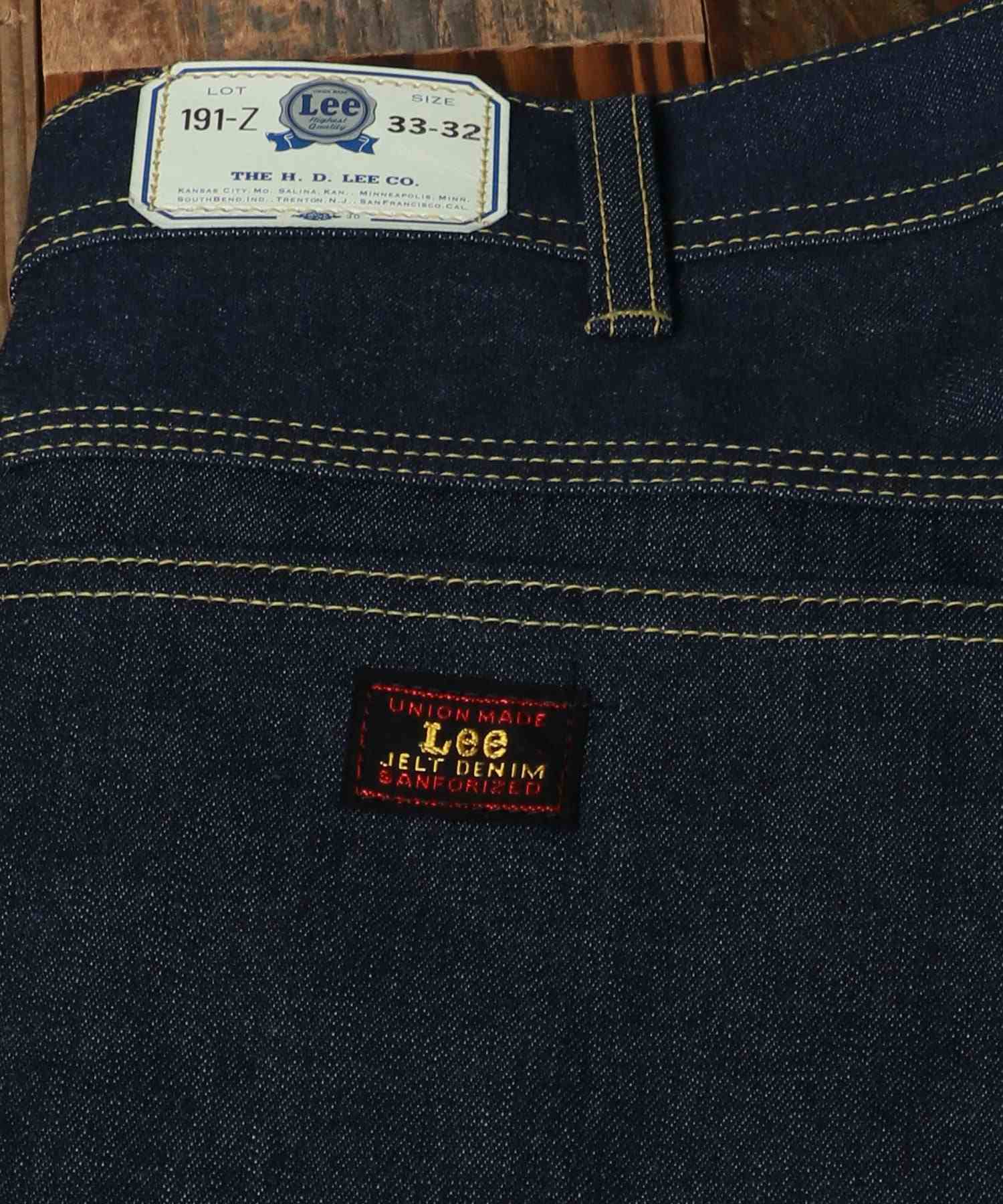 Marukawa MARUKAWA 【Lee】 DUNGAREES 191-Z 1950/LM6191 Jeans Rigid