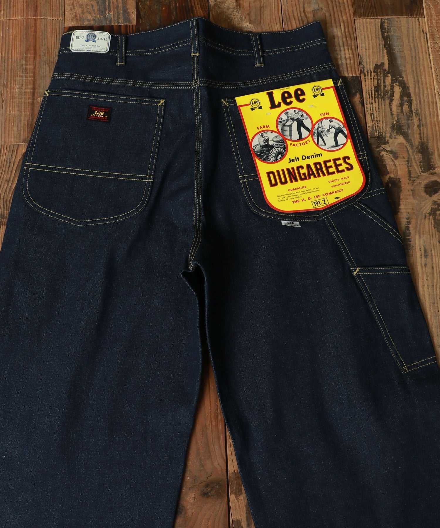 Marukawa MARUKAWA 【Lee】 DUNGAREES 191-Z 1950/LM6191 Jeans Rigid