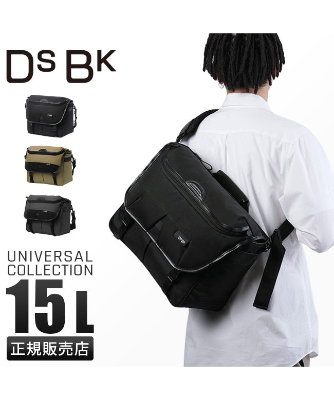 ディーエスビーケー DSBK DSBK ショルダーバッグ メッセンジャーバッグ メンズ ブランド 撥水 斜めがけバッグ A4 15L ディーエスビーケー KOHー3384