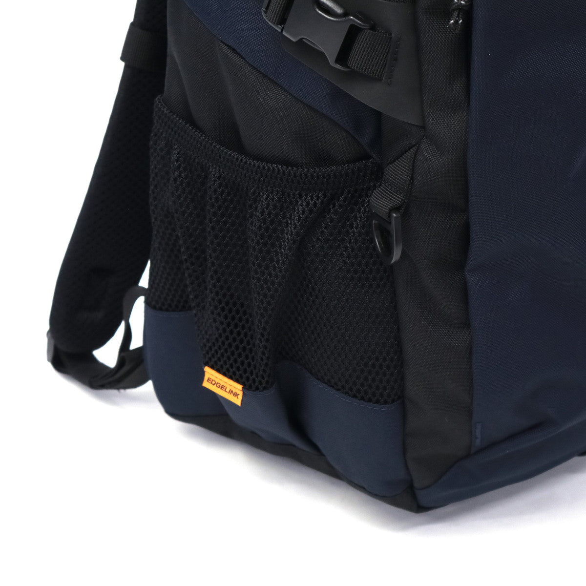 エッジリンク EDGELINK 【NEW JACKコラボキーホルダー付】リュック メンズ レディース 大容量 通学 軽量 中学生 高校生 撥水 2層 B4 PC 15.6inch 30L PARKWISE Daypack 60281 （ブラック） ブラック