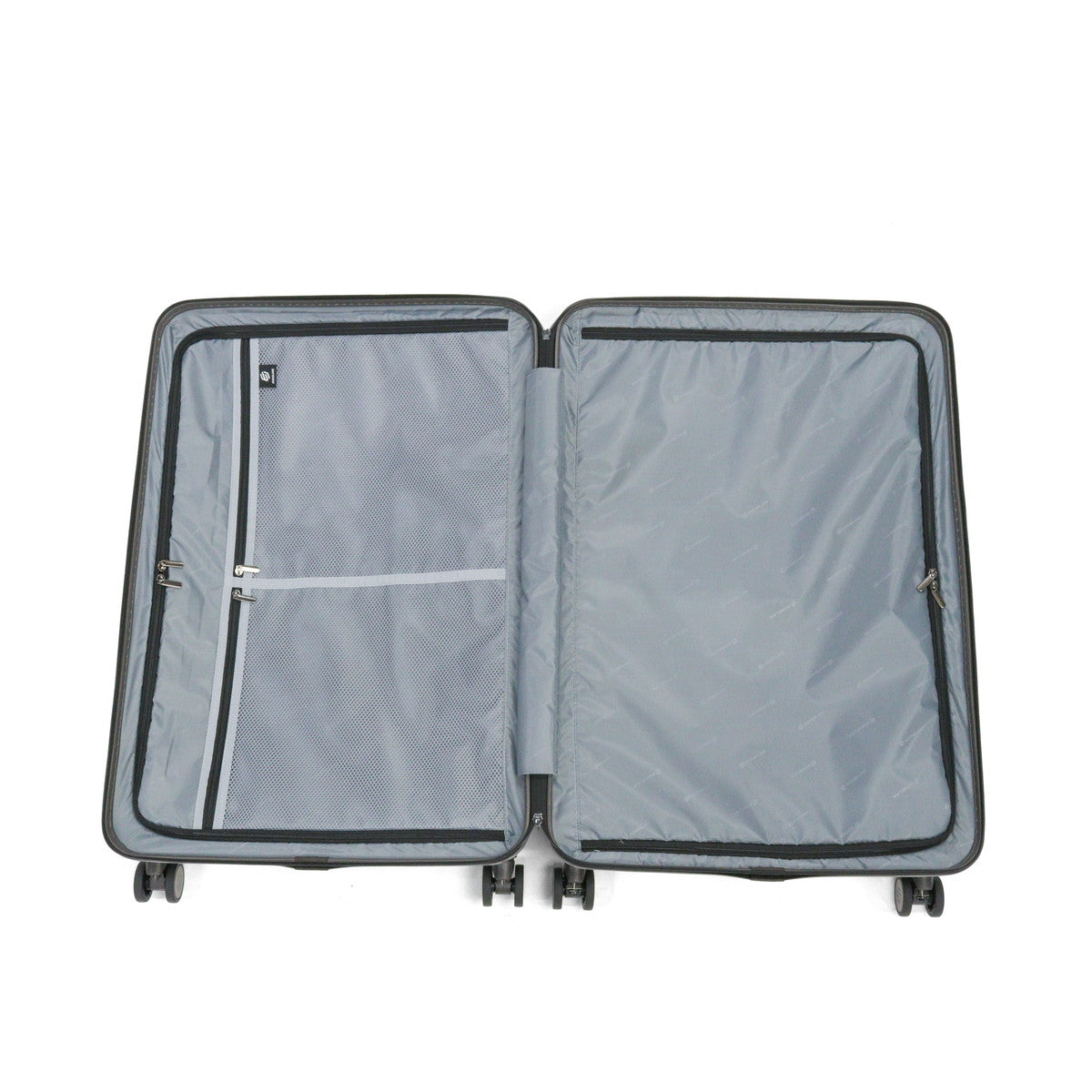 エッジリンク EDGELINK スーツケース フロントオープン ACE 軽量 軽い キャリーケース ストッパー ハード ファスナー PC CRUZBOX GLINT Check-in-L Suitcase 101L 09144 （ブラック） ブラック
