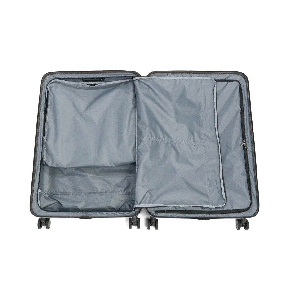 エッジリンク EDGELINK スーツケース フロントオープン ACE 軽量 軽い キャリーケース ストッパー ハード ファスナー PC CRUZBOX GLINT Check-in-L Suitcase 101L 09144 （ブラック） ブラック