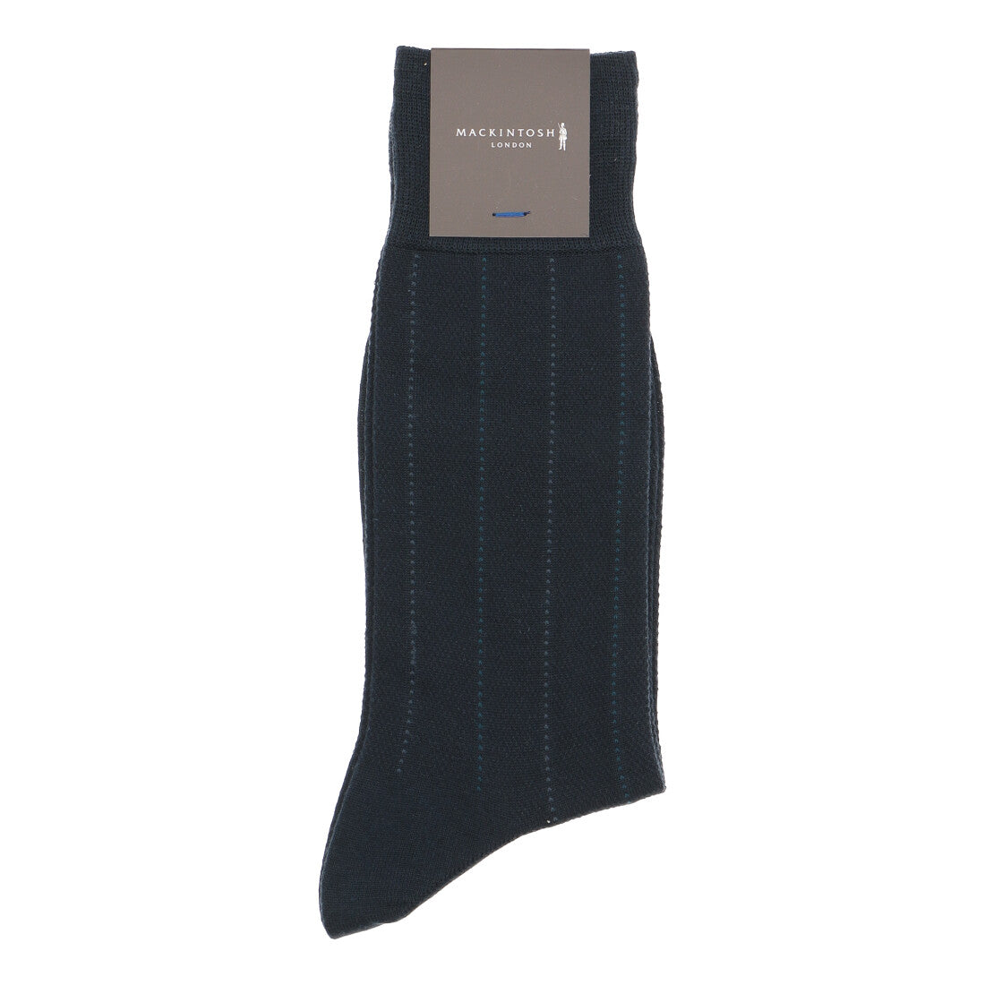 マッキントッシュ ロンドン MACKINTOSH LONDON ML綿麻メッシュストライプ （ネイビー） ネイビー