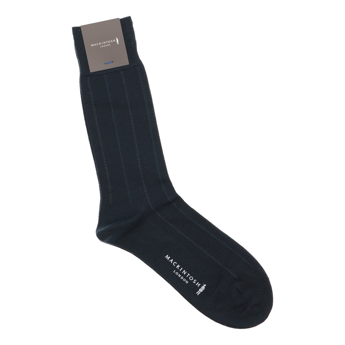 マッキントッシュ ロンドン MACKINTOSH LONDON ML綿麻メッシュストライプ （ネイビー） ネイビー