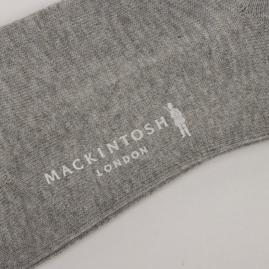 マッキントッシュ ロンドン MACKINTOSH LONDON MLワンポイント刺繍パイルショート （グレー） グレー