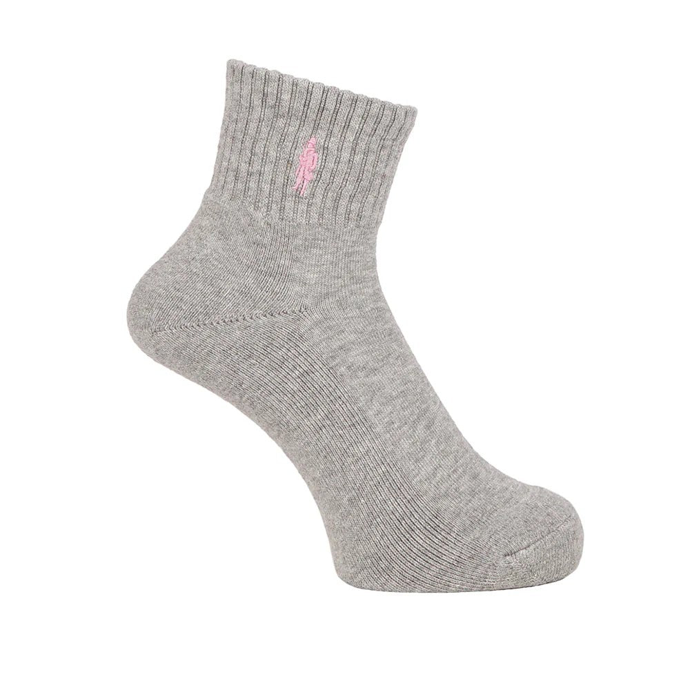 マッキントッシュ ロンドン MACKINTOSH LONDON MLワンポイント刺繍パイルショート （グレー） グレー