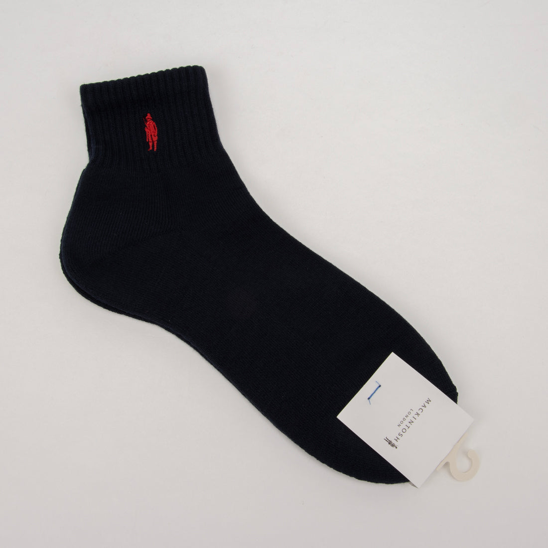 マッキントッシュ ロンドン MACKINTOSH LONDON MLワンポイント刺繍パイルショート （ネイビー） ネイビー