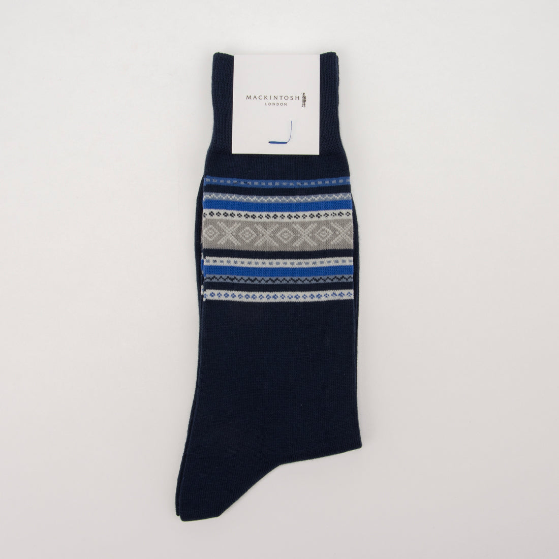 マッキントッシュ ロンドン MACKINTOSH LONDON MLフェアアイル （ネイビー） ネイビー