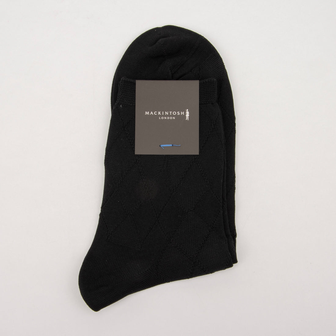 マッキントッシュ ロンドン MACKINTOSH LONDON MLアーガイルリンクスハーフ丈 （ブラック） ブラック