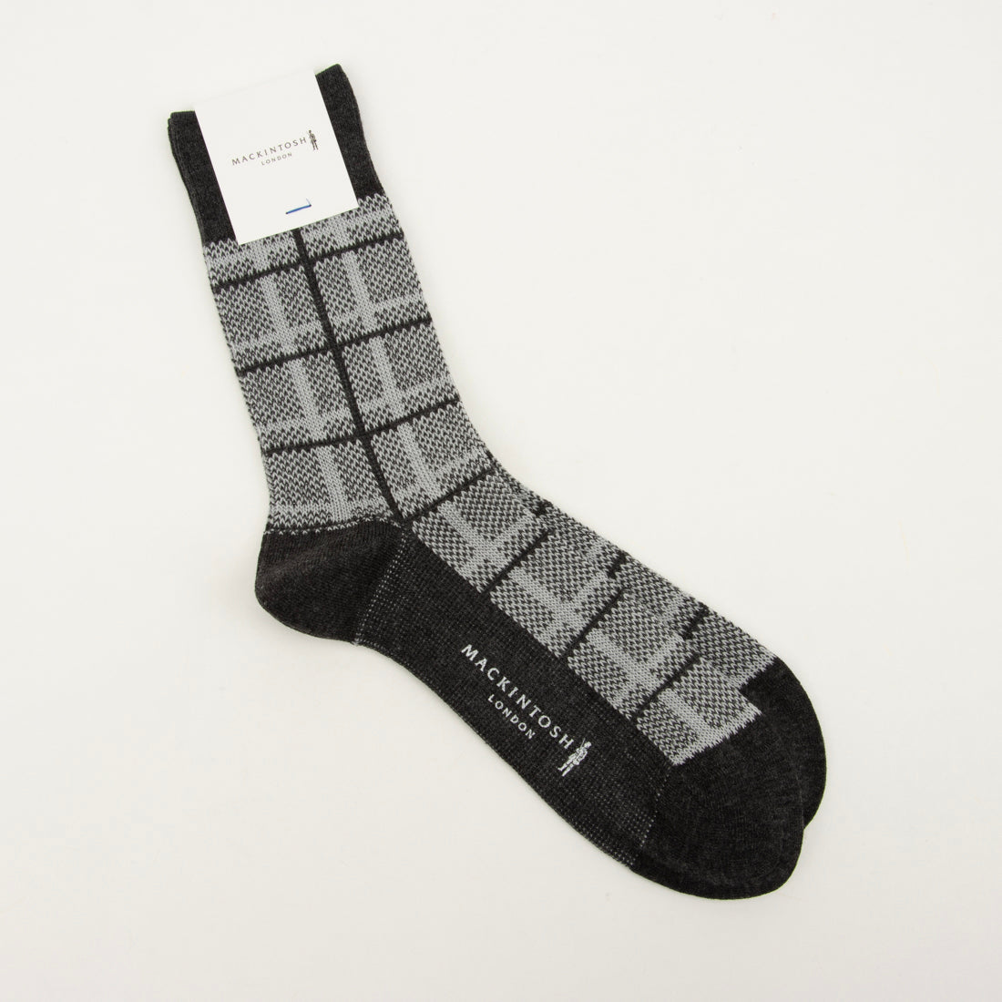 マッキントッシュ ロンドン MACKINTOSH LONDON MLチェック （チャコールグレー） チャコールグレー